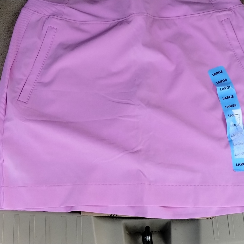 Pink active skirt